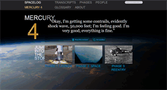 Desktop Screenshot of mercury4.spacelog.org