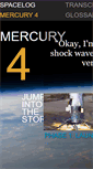 Mobile Screenshot of mercury4.spacelog.org