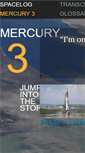 Mobile Screenshot of mercury3.spacelog.org